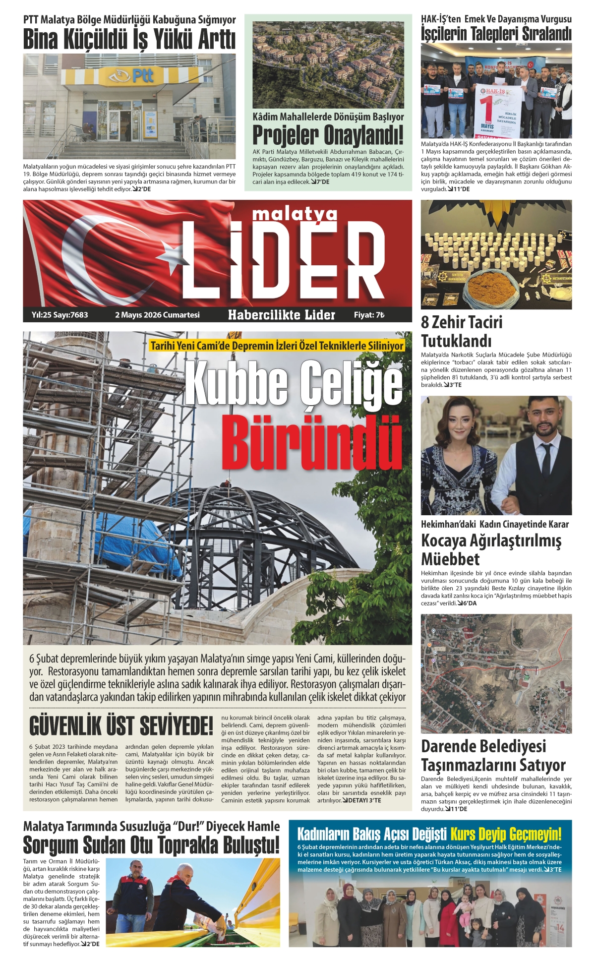 02 MAYIS 2026 LİDER GAZETESİ