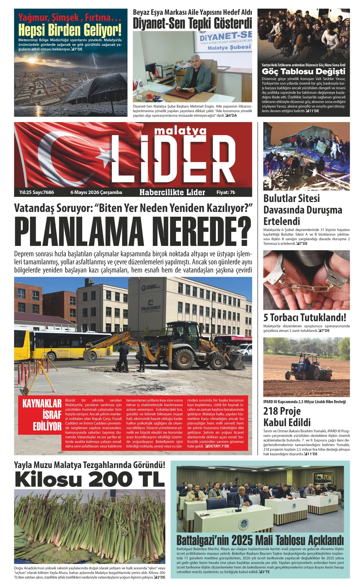 06 MAYIS 2026 LİDER GAZETESİ