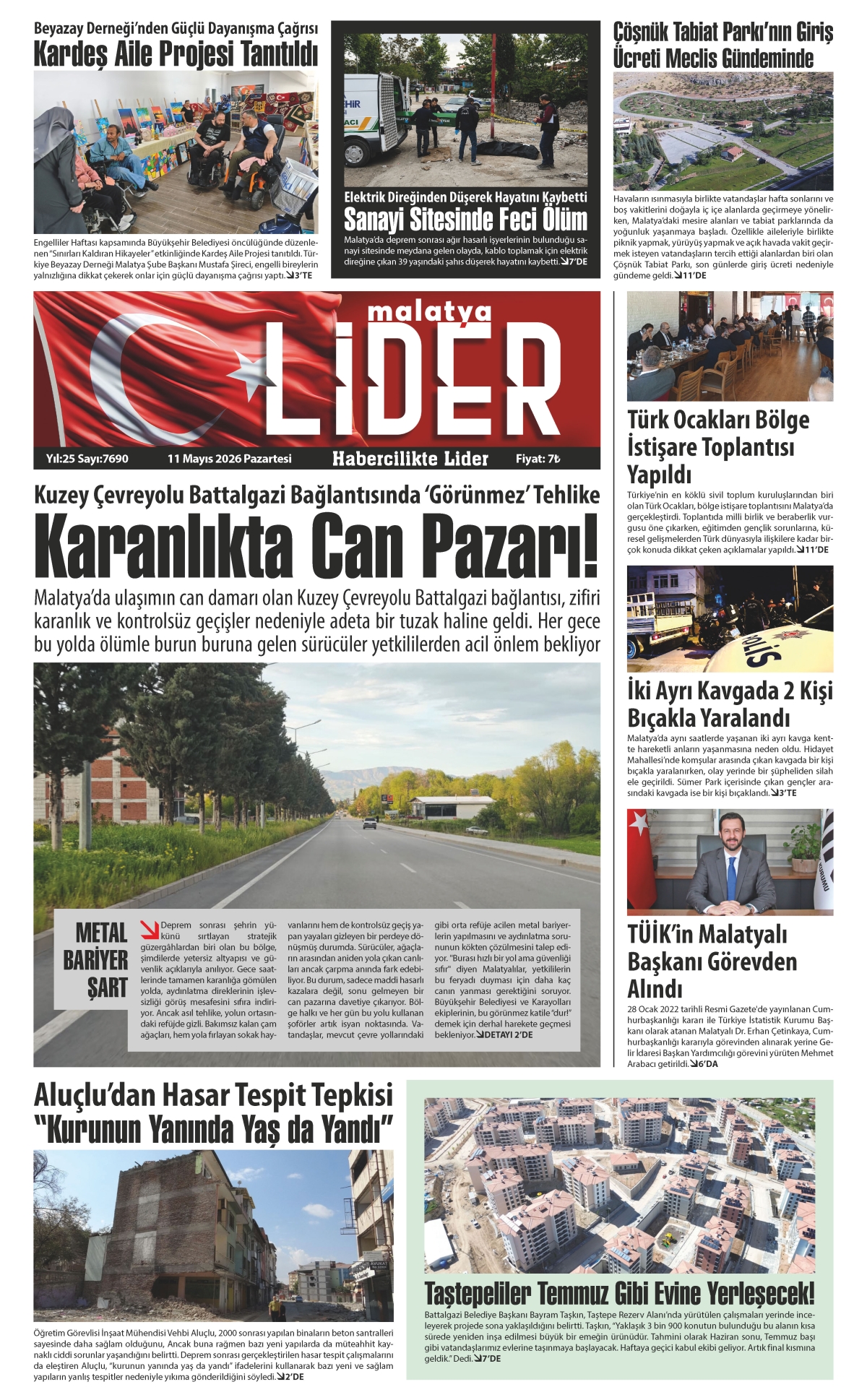 11 MAYIS 2026 LİDER GAZETESİ