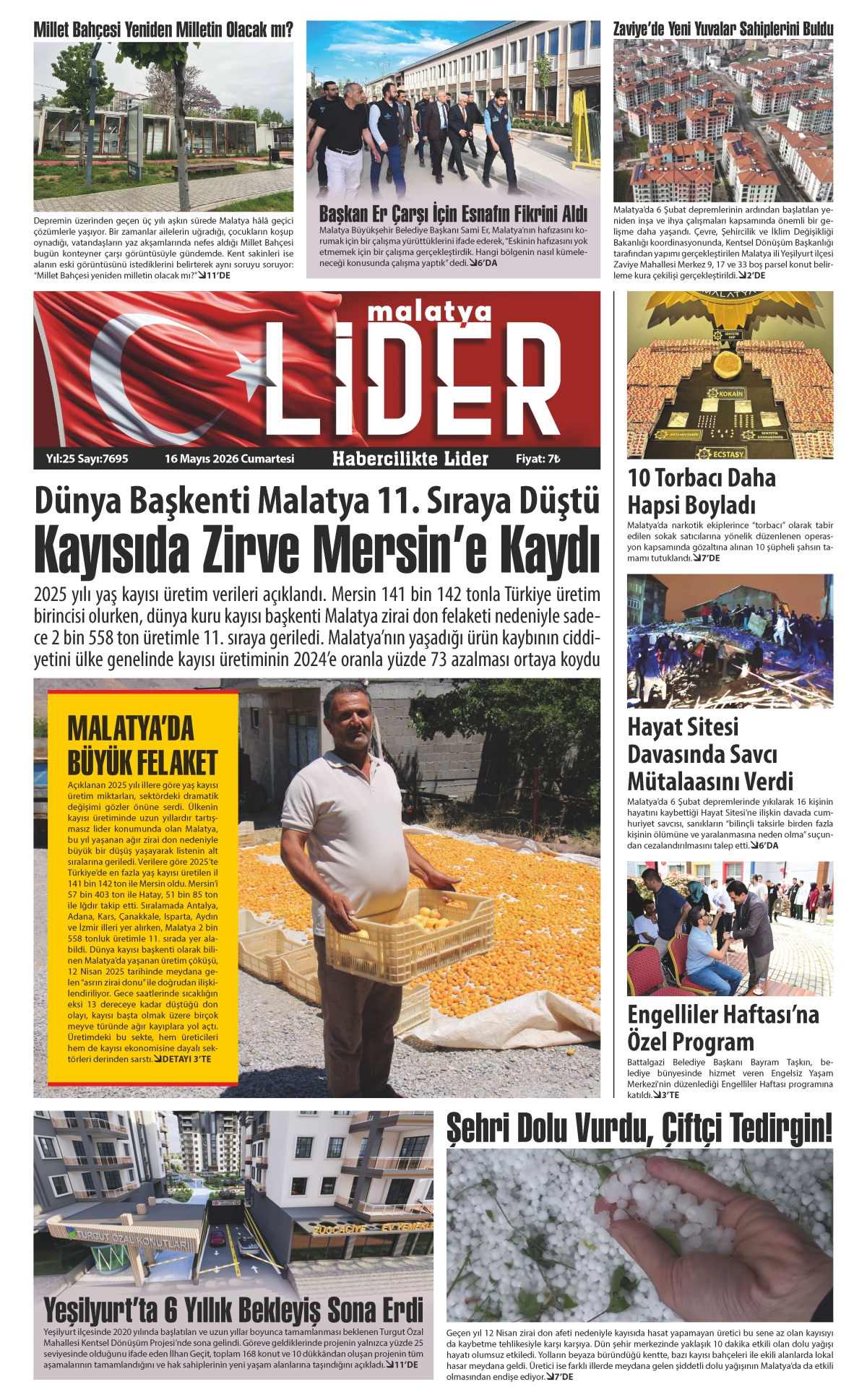 16 MAYIS 2026 LİDER GAZETESİ