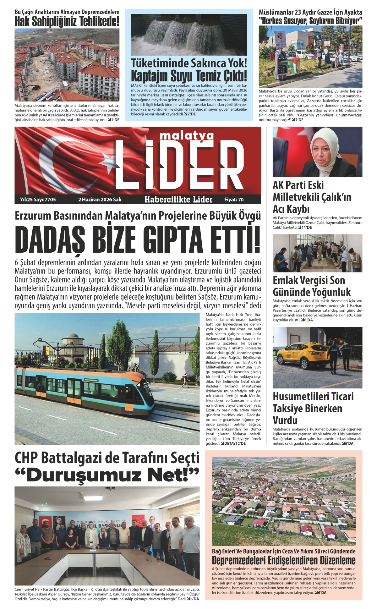 02 HAZİRAN 2026 LİDER GAZETESİ