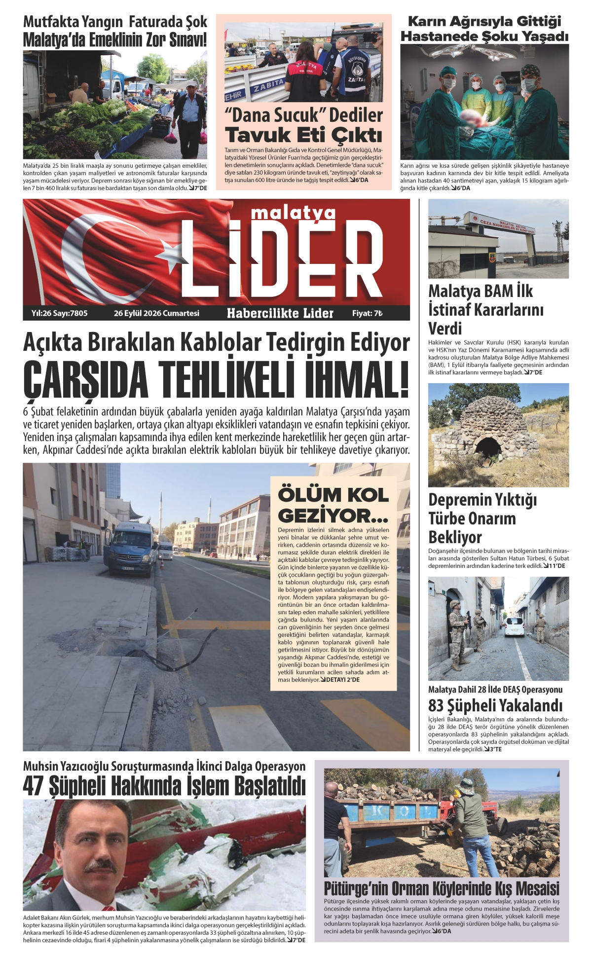 26 EYLÜL 2026 LİDER GAZETESİ