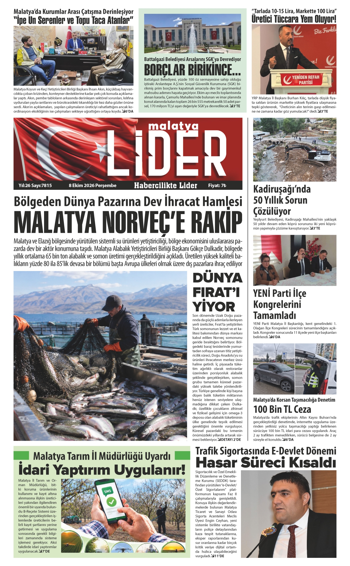 08 EKİM 2026 LİDER GAZETESİ