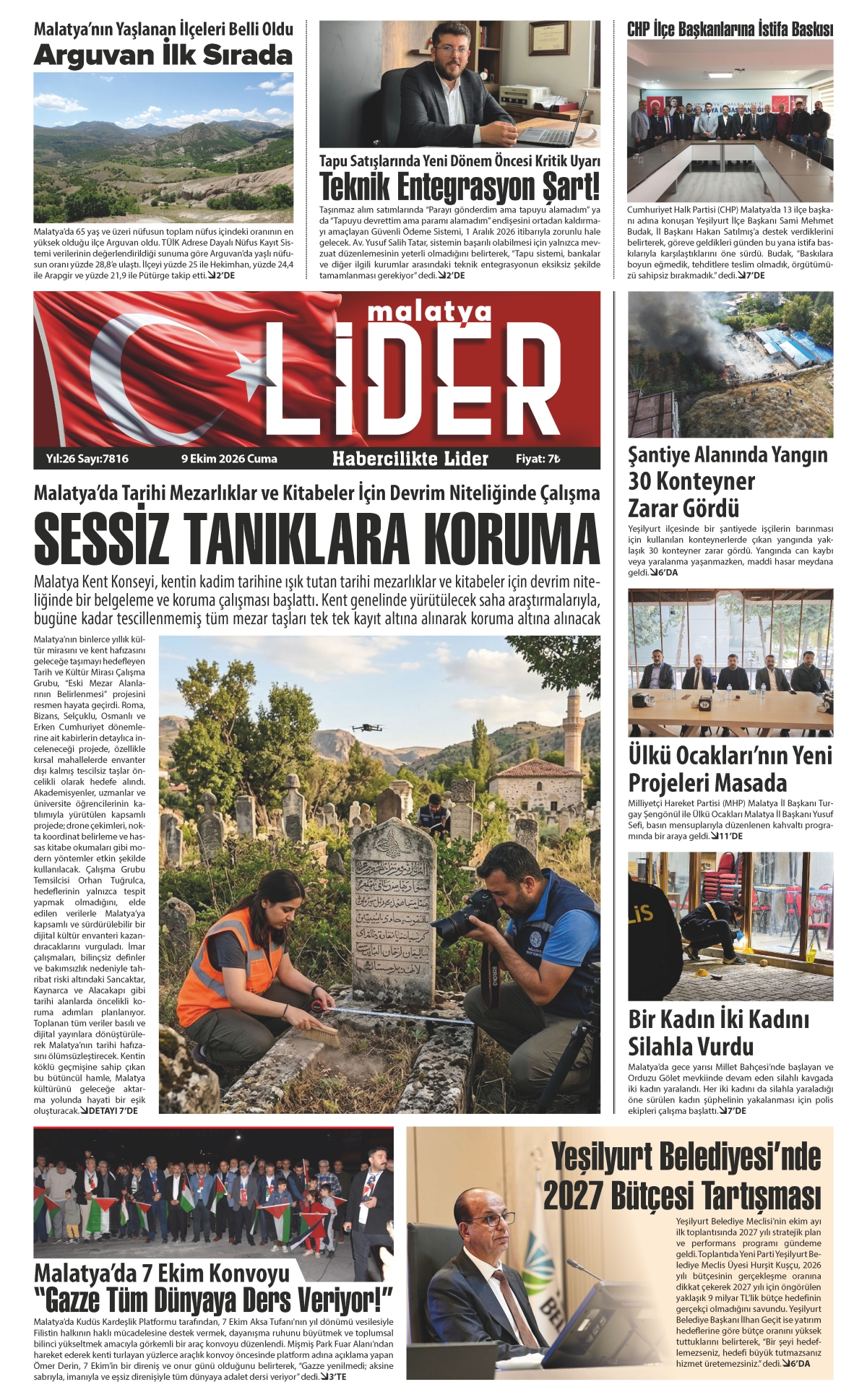 09 EKİM 2026 LİDER GAZETESİ