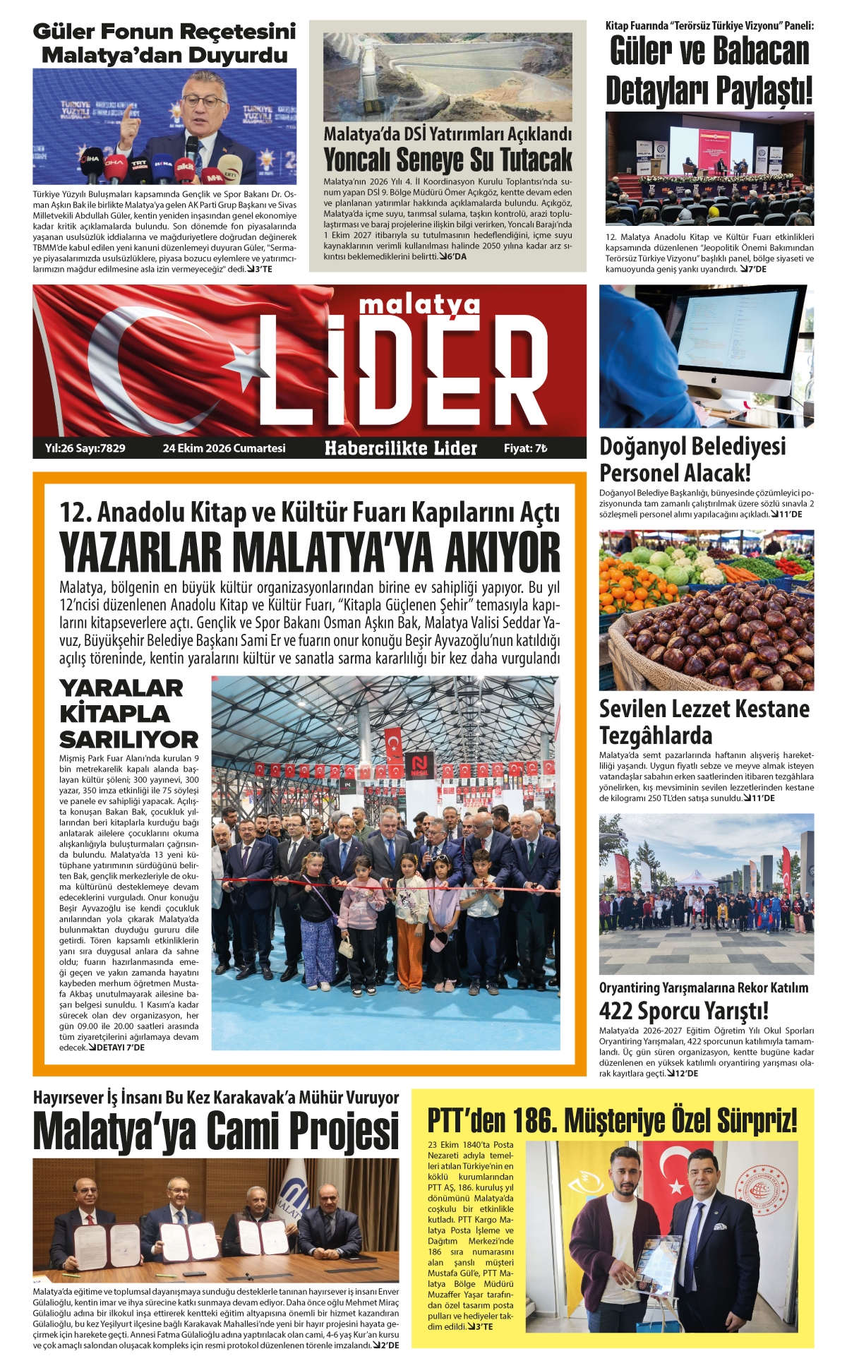 24 EKİM 2026 LİDER GAZETESİ