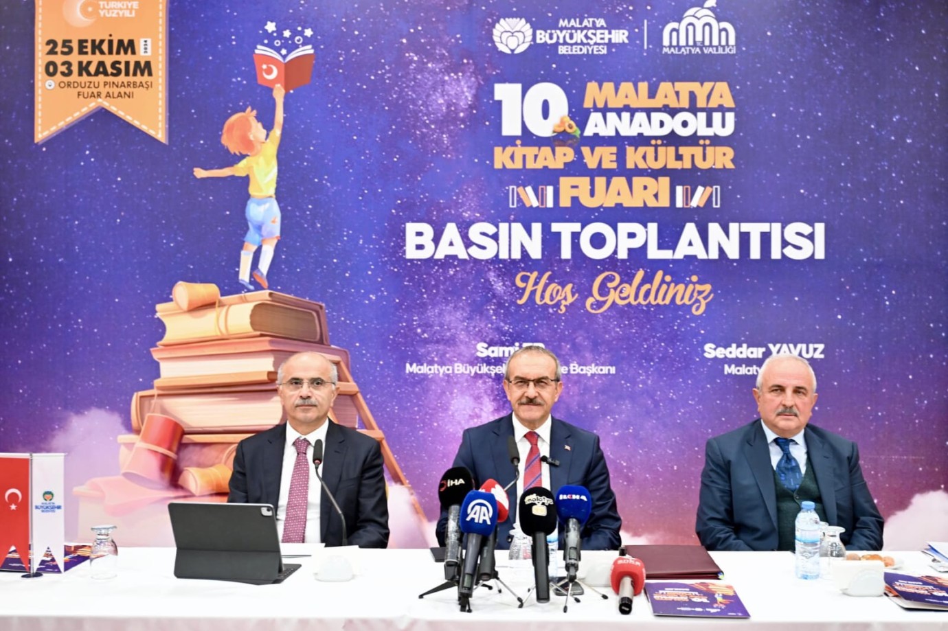 10. Malatya Anadolu Kitap ve Kültür Fuarı Açıldı