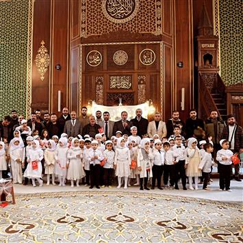 Kernek Karagözlüler Camii'nde Bed-i Besmele Merasimi Gerçekleştirildi