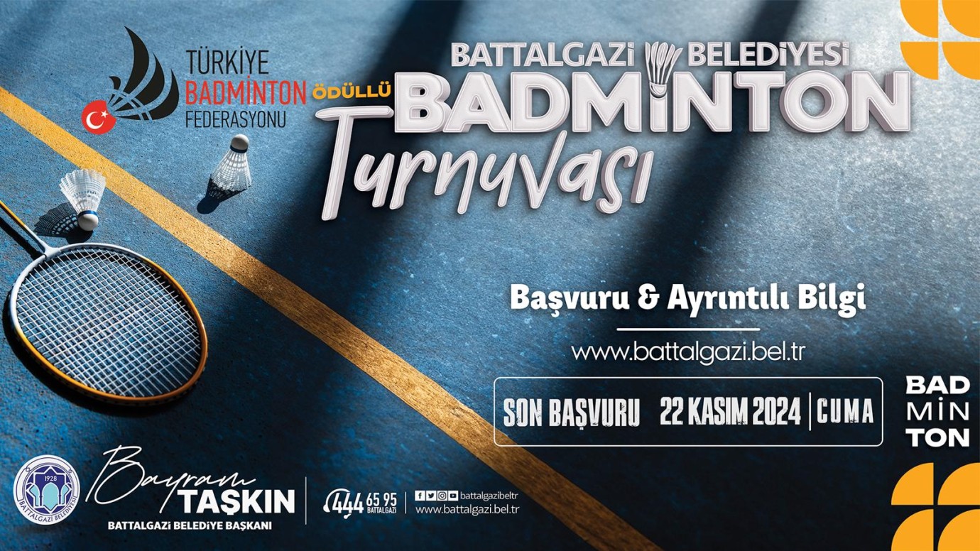  Badminton Turnuvasının Başvuru Süresi Sona Erdi 