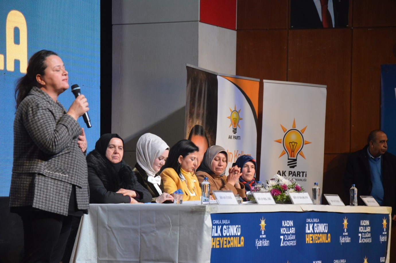 AK Parti Malatya İl Kadın Kolları 7. Olağan Kongresi Tamamlandı