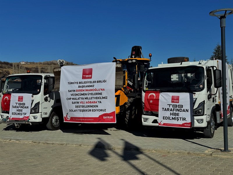 TBB, Doğanşehir Belediyesi’ne 3 Adet Sıfır Araç Hibe Etti