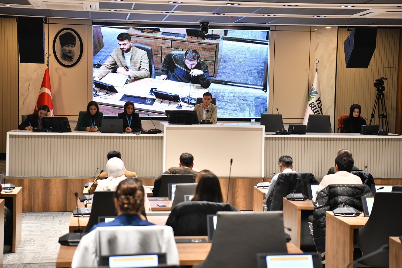 Yeşilyurt Genç Meclisin Gönüllü Üyeleri Ocak Ayı Toplantısında Bir Araya Geldiler