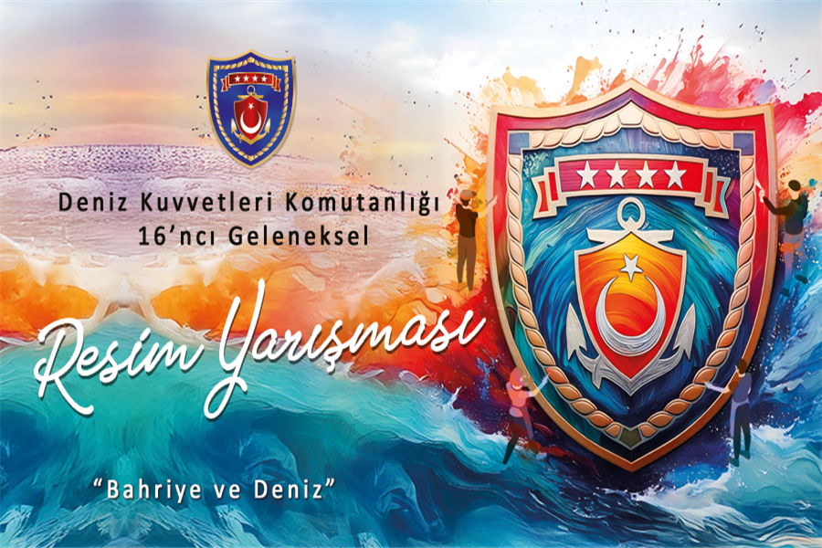 “BAHRİYE VE DENİZ” Konulu 16.Geleneksel Resim Yarışmasının Başvuruları Başladı