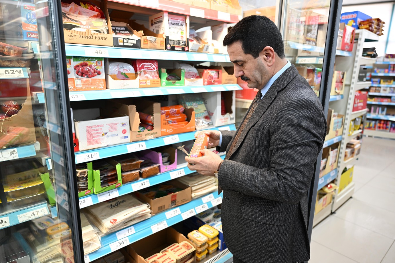 Battalgazi Belediye Başkanı Bayram Taşkın Market Denetimlerine Çıktı