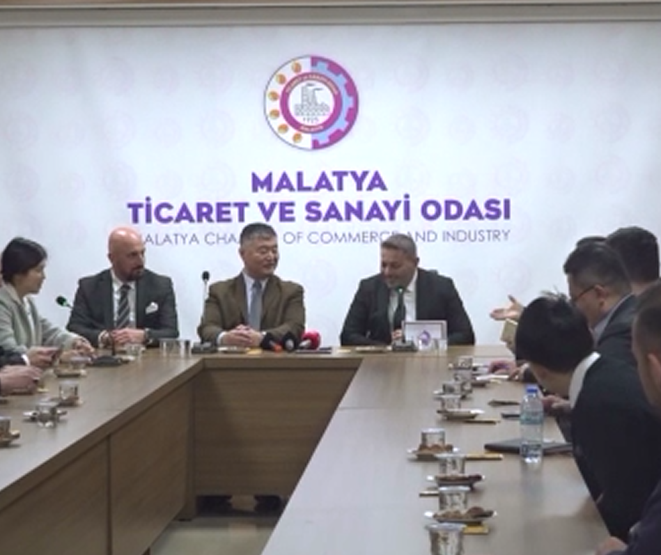  Malatya'nın Ticari Fırsatları ve İşbirliğini Sağlamak İçin Çin Heyeti İlimize Geldi