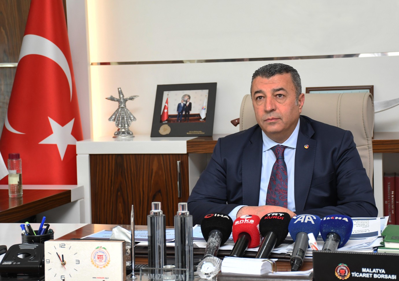 Başkan Özcan:''Hijyenik Kayısı Tarımı İçin İlaç Kalıntılarına Dikkat Edilmeli