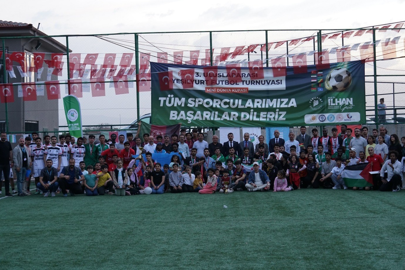 3. Uluslararası Yeşilyurt Futbol Turnuvası'nda Şampiyon,Suriye Karması 