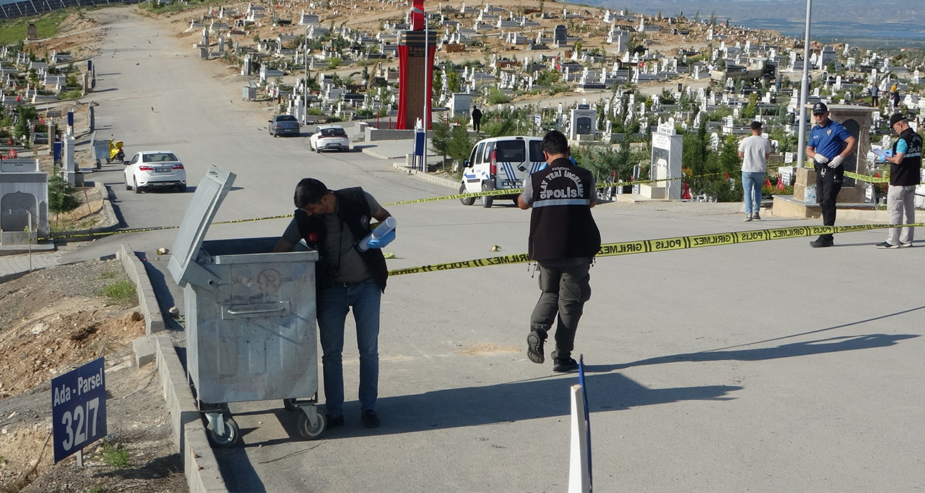 Malatya Şehir Mezarlığında Yaşanan Olayda 1 Kişi Hayatını Kaybetti 