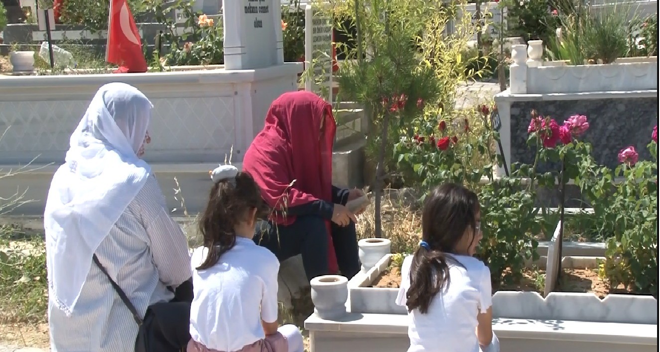 Malatya Şehir Mezarlığında Depremzedelerin Buruk Bayramı
