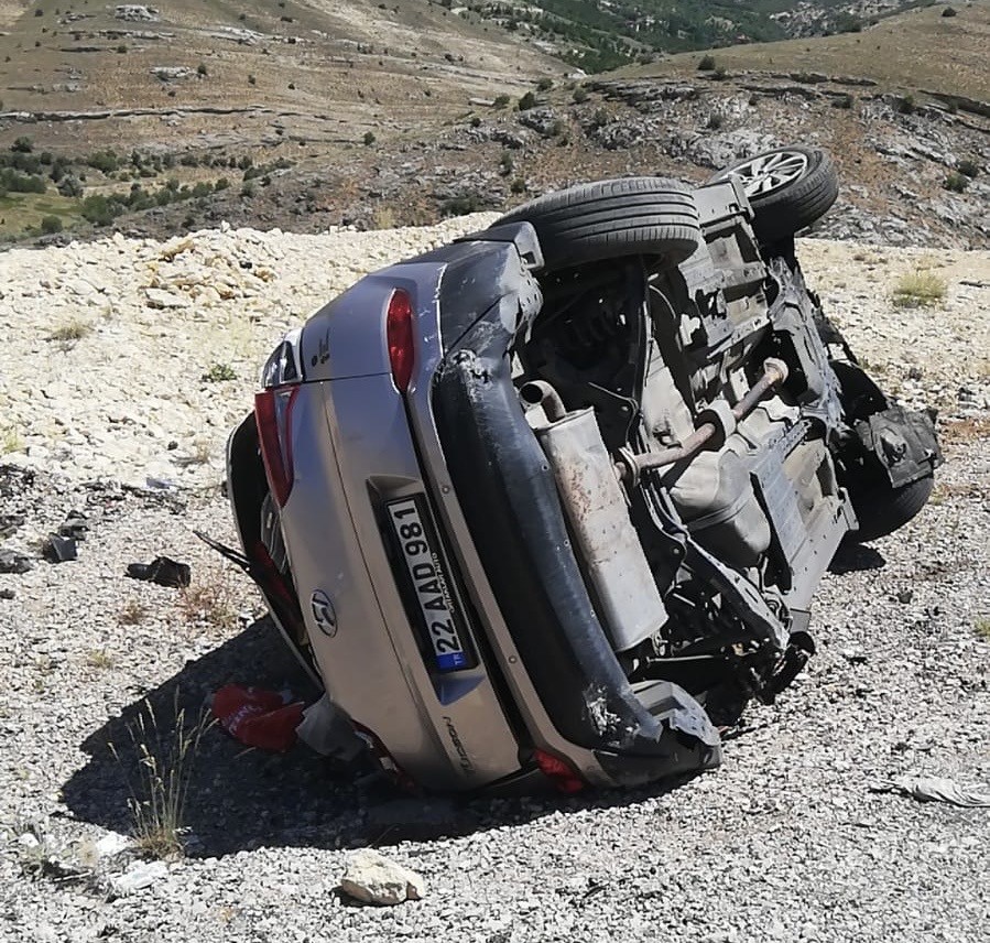 Darende Karayolunda Yaşanan Trafik Kazasında 1 Kişi Hayatını Kaybetti