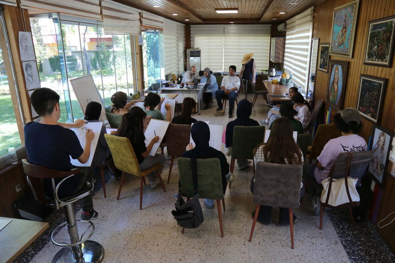Battalgazi Belediyesi Sanat Atölyesi,Bu Yıl Da Tam Başarı Hedefinde