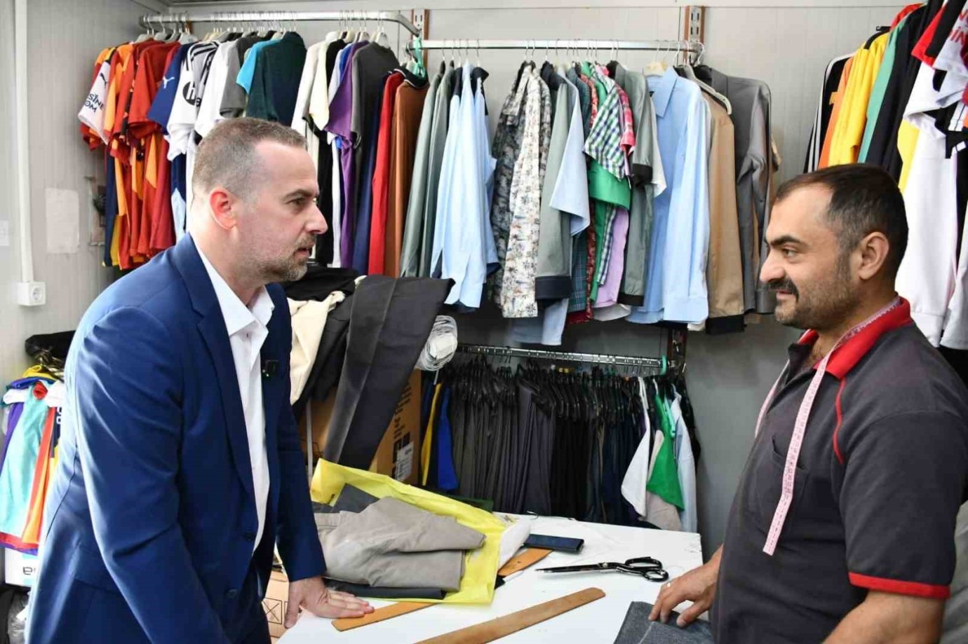 MAGİNDER Heyeti Doğanşehir’de Esnaf ve Vatandaşların Nabzını Tuttu