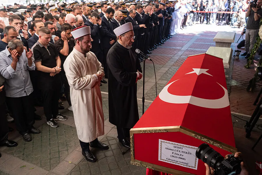 Şehit Piyade Sözleşmeli Er Ahmet Gültekin Son Yolculuğuna Uğurlandı