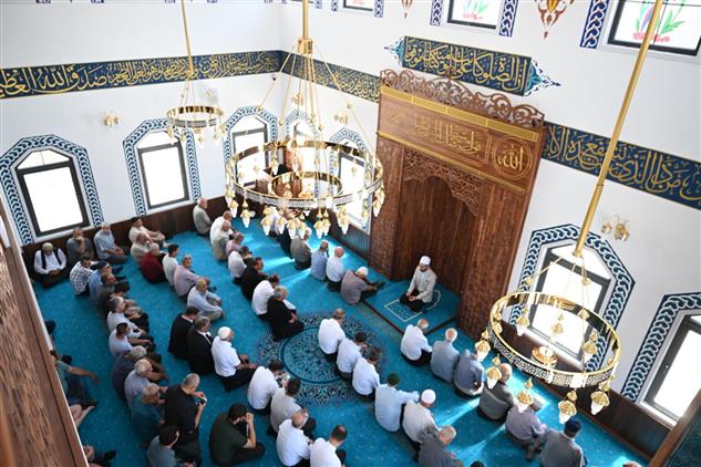 Ehlibeyt Camii ve Taziyeevi,Dualarla Hizmete Girdi