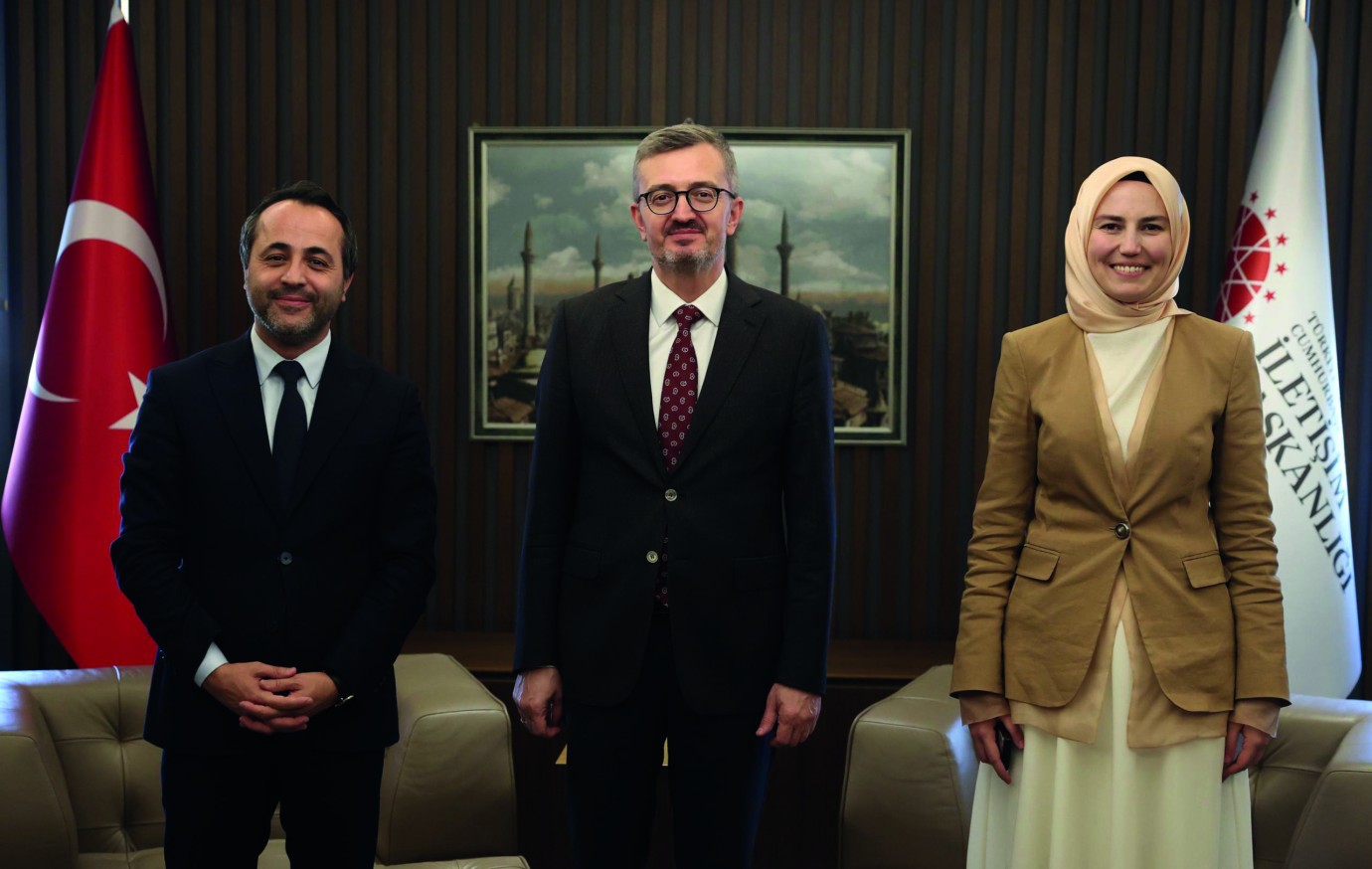 Milletvekili Babacan’dan İletişim Başkanlığına Ziyaret