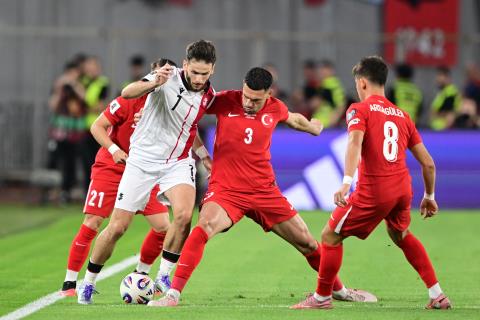 A Milli Futbol Takımımız Gürcistan'a Geçit Vermedi