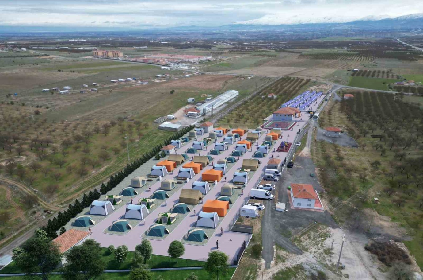 Akçadağ’a Mevsimlik Tarım İşçileri için Modern Yaşam Alanı Kazandırılıyor