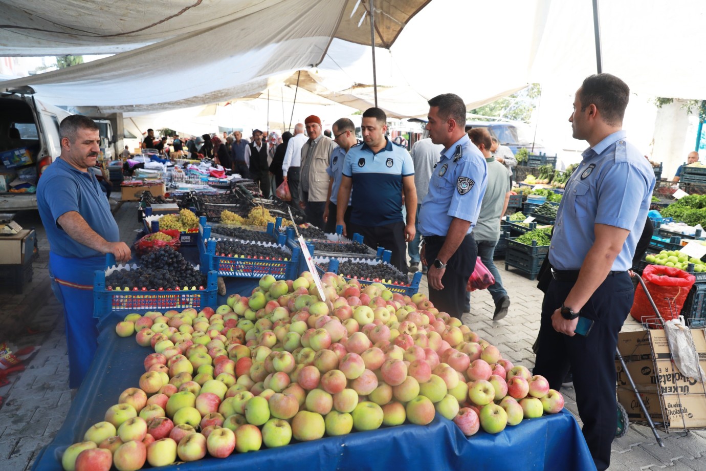 ​​​​​​​Battalgazi Belediyesi Zabıta Ekipleri,Pazar Yerlerinde Tartı Denetimine Çıktı