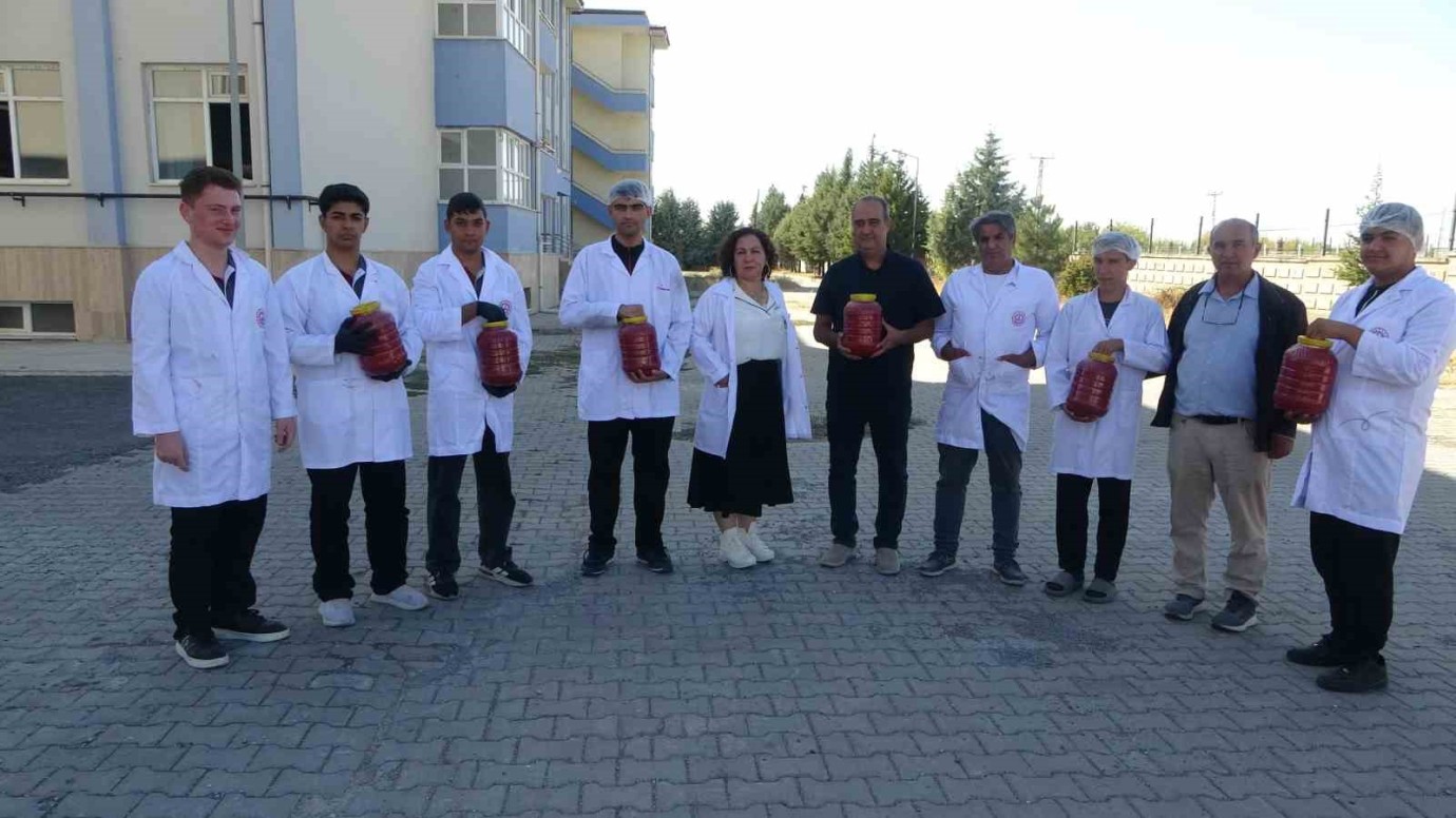  Malatya Tarım Meslek Lisesi,Tarımsal Üretime Katkı Sağlıyor