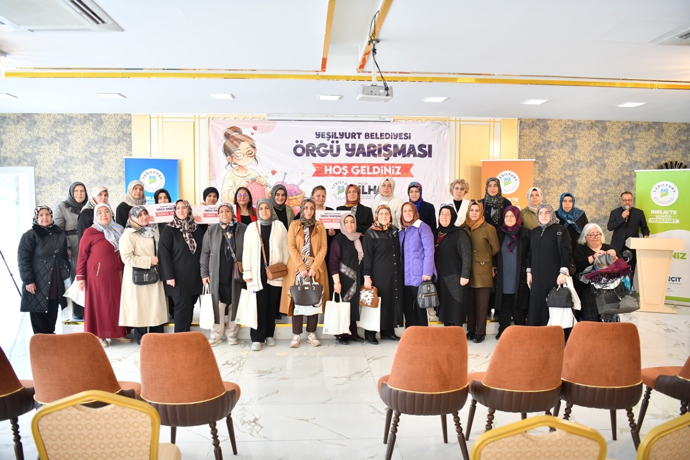 Yeşilyurt Belediyesinin Düzenlediği Örgü Yarışması Sona Erdi
