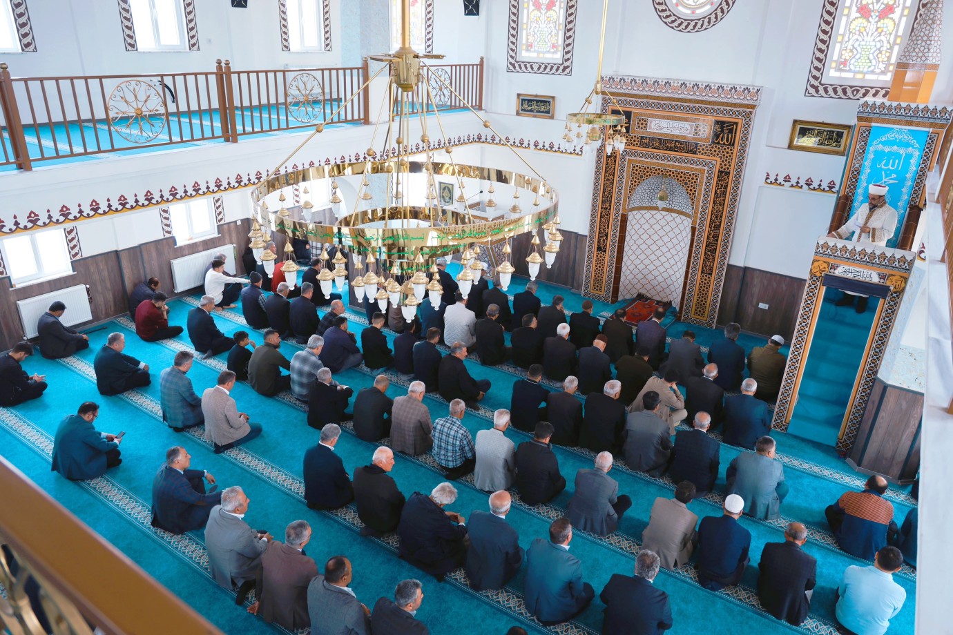 Malatya'da Yaka Mahallesi’nde Gökyüzü Camii İbadete Açıldı