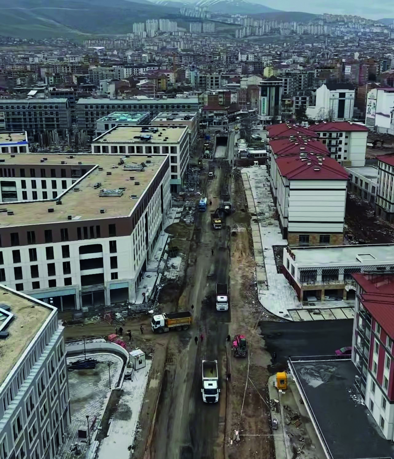 Malatya’da Emeksiz Caddesi Dönüşümle Yeniden Doğuyor