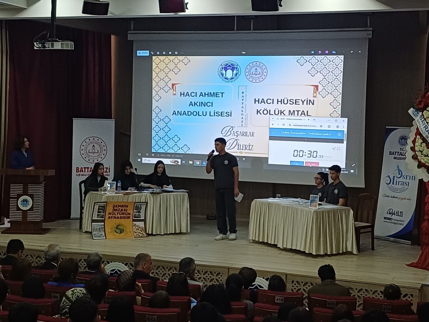 Hacı Hüseyin Kölük MTAL Münazara Yarışmasında Birinci Oldu