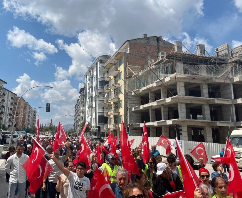 1 Mayıs Malatya’da Emeksiz Meydanı’nda Kutlandı