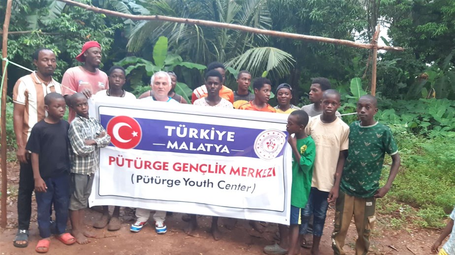 Malatya Pütürge Gençlik Merkezi'nden Tanzanya’ya Dostluk Eli