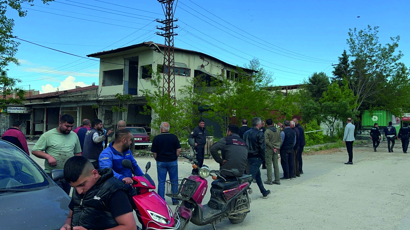 Malatya Sanayi Sitesinde Tehlikeli Anlar