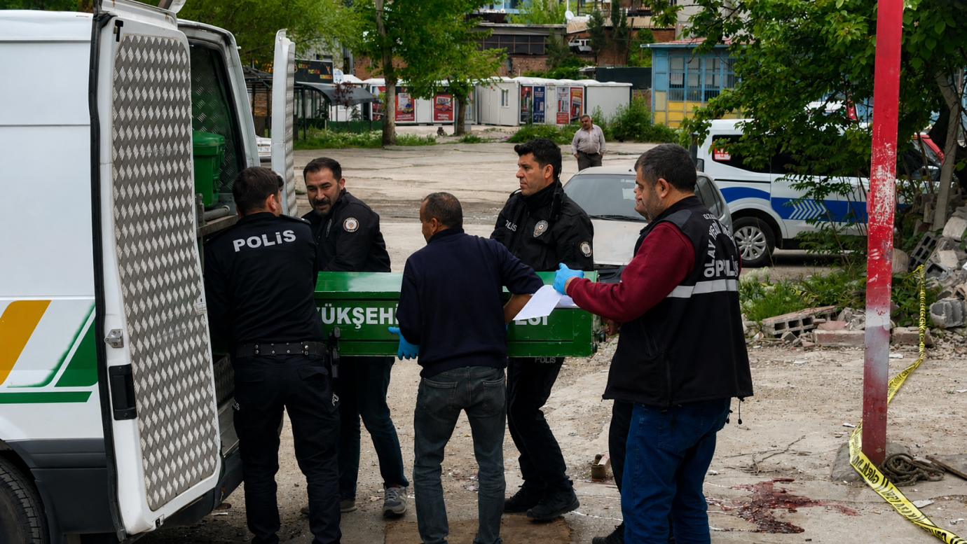 Malatya Sanayi Sitesinde Feci Ölüm