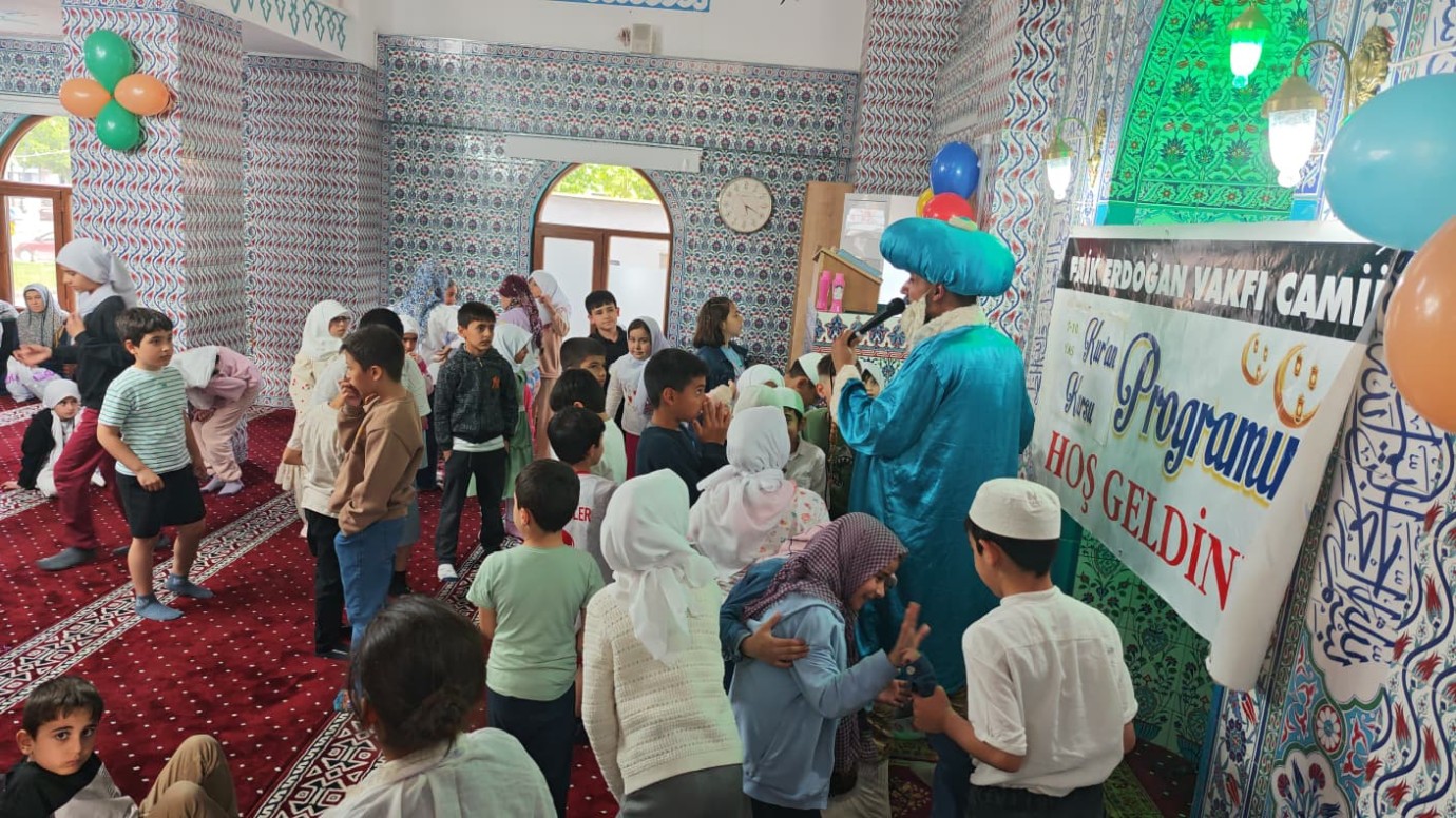 Çocuklara Özel Kur’an Kursu Kapanış Programı Düzenlendi