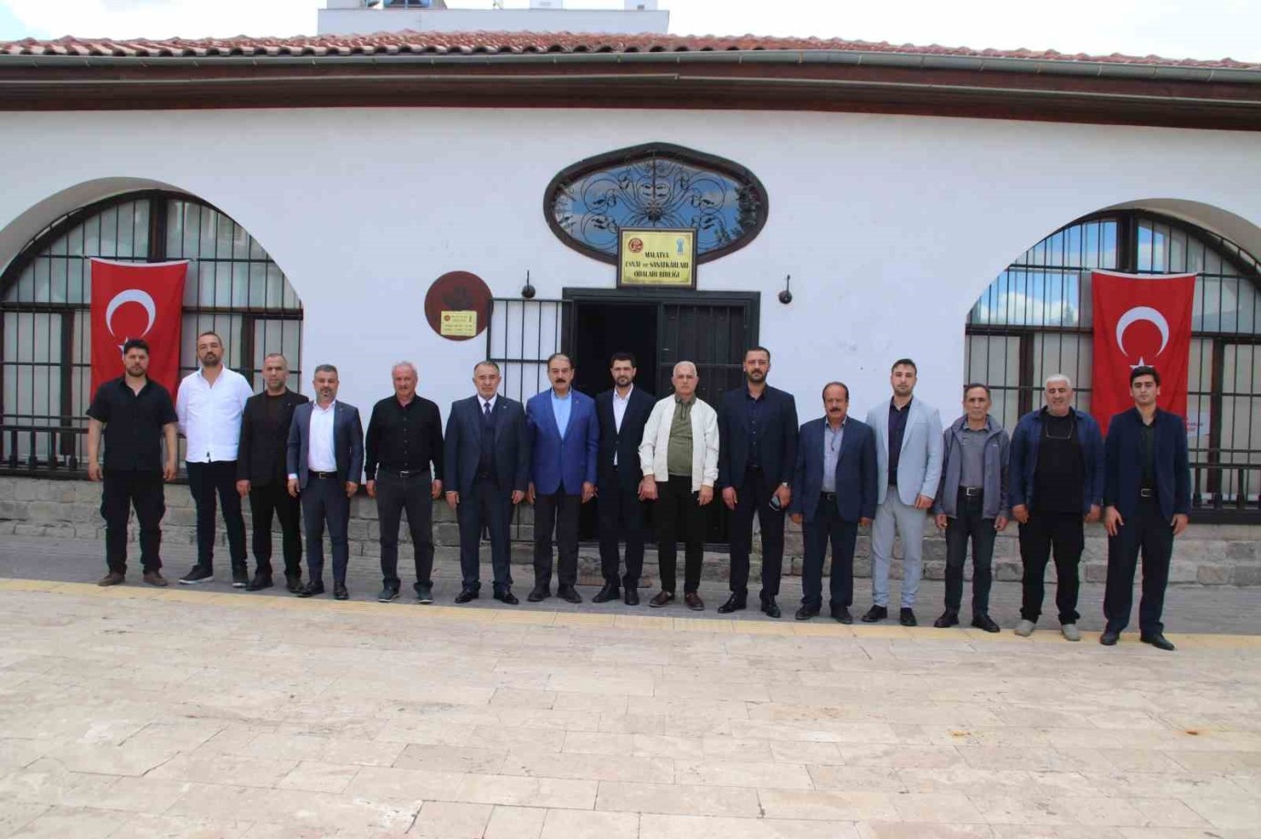Demiryol-İş Heyeti MESOB Başkanı Keskin'e Tebrik Ziyaretinde Bulundu