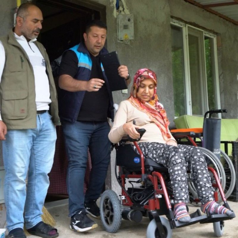 Malatya Büyükşehir Belediyesi Engelli Bireyleri Unutmuyor
