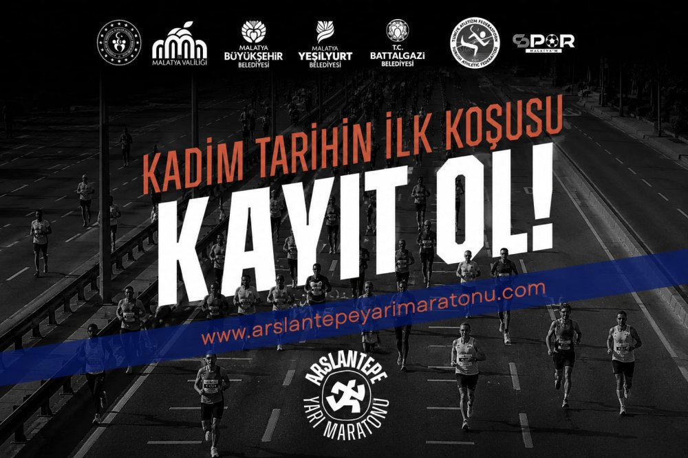 Malatya'da Uluslararası Arslantepe Yarı Maratonu Düzenlenecek