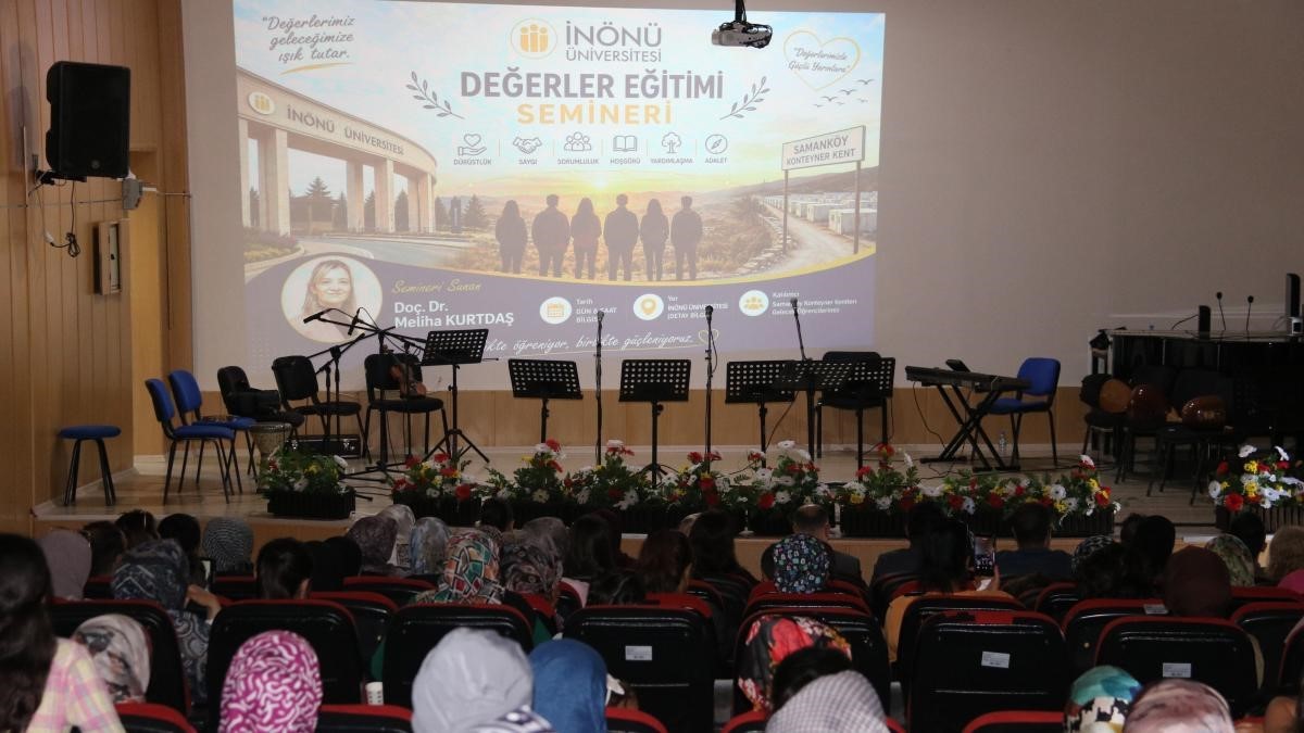 Malatya'da Değerler Eğitimi Semineri ve Geleceğin Sesleri Etkinliği Gerçekleştirildi