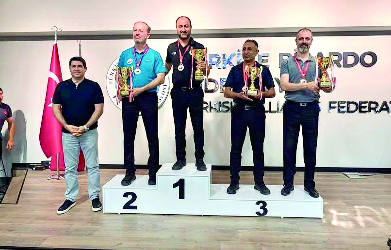 Bilardo Türkiye Şampiyonasına Malatyalı Sporcu Damga Vurdu