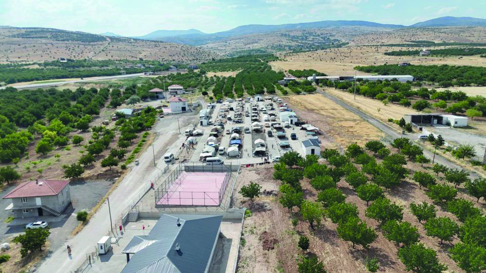 Malatya'da Kayısı İşçileri İyi Şartlarda Konaklıyor