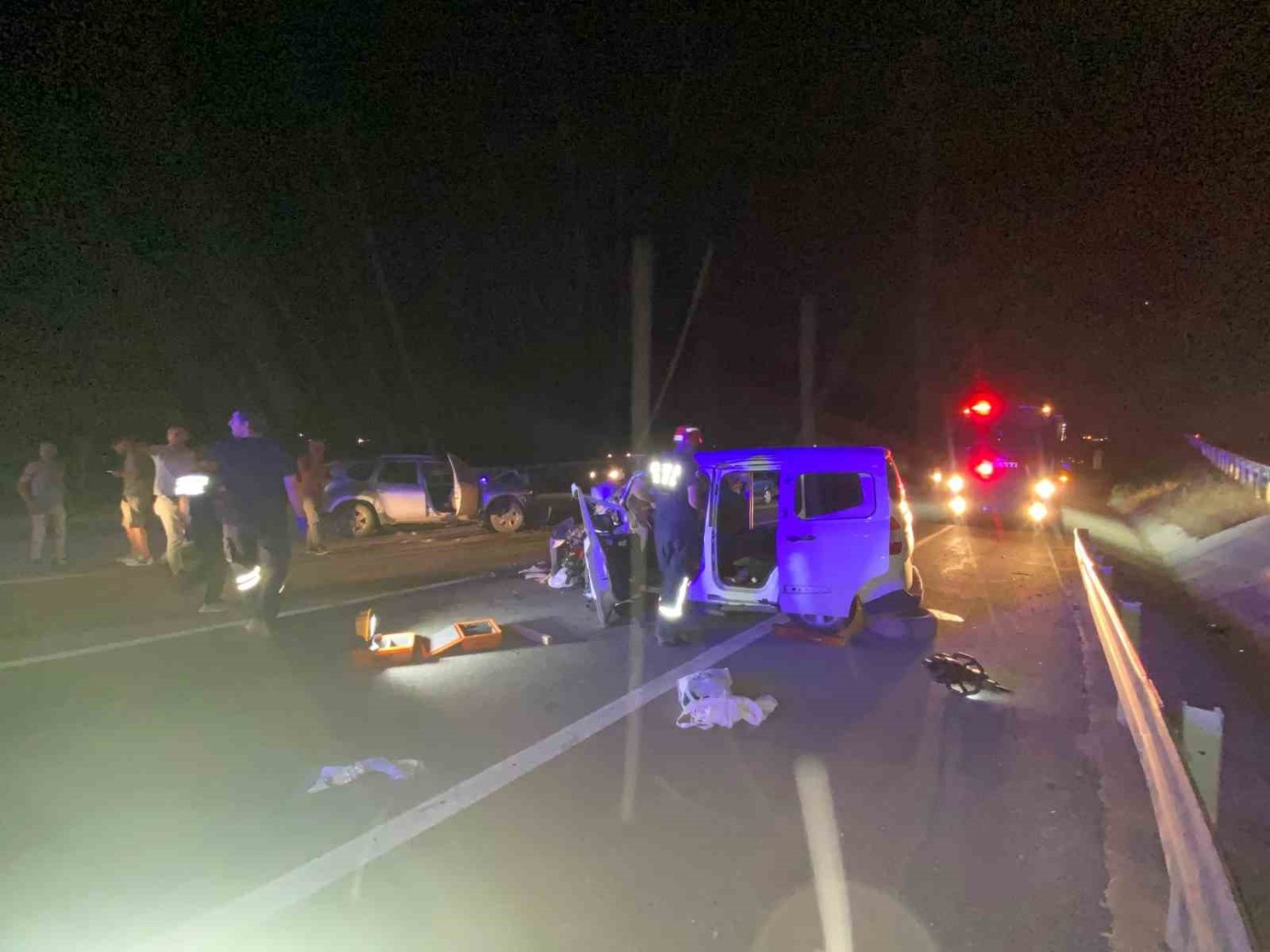 Malatya Kuzey Çevre Yolunda Trafik Kazası:5 Yaralı
