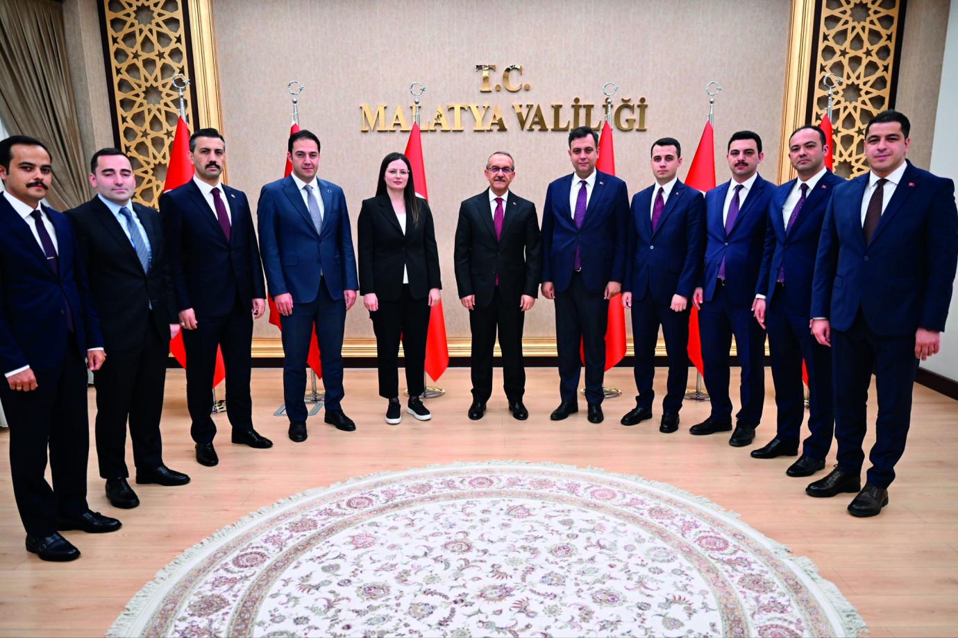 Malatya'ya Yeni Atanan Mülki Amirler Göreve Başladı