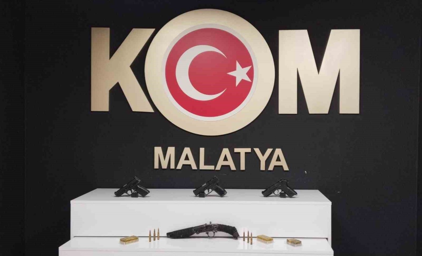 Malatya’da Ruhsatsız Silah Operasyonunda 7 Kişi Gözaltına Alındı